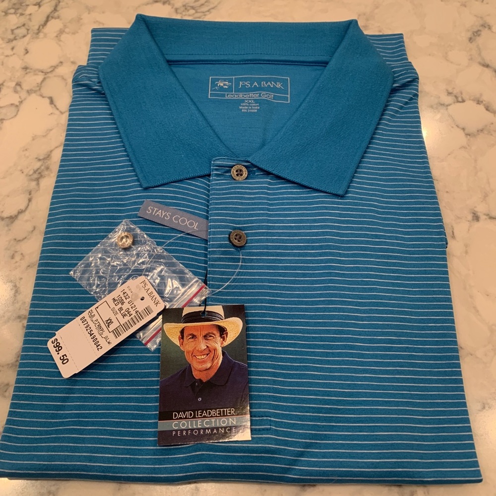 Jos. A. Bank Short Sleeve Golf Shirt XXL